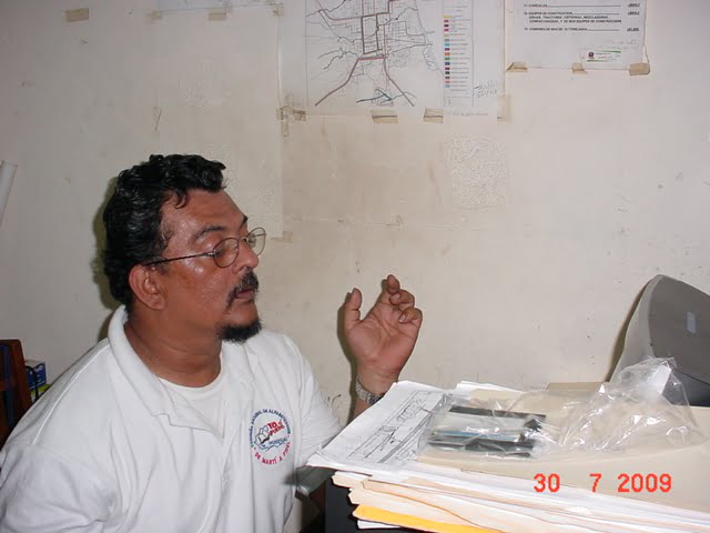 Lic. Juan Carlos Bermudez, Director de Transporte Intramunicipal
